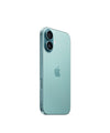 Apple iPhone 16 Teal angled rear view