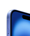 Apple iPhone 16 Ultramarine front detail view
