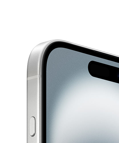 Apple iPhone 16 White front detail view