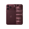 Apple iPhone 18 Pro Max in burgundy colour shown from the front and back, featuring a premium glass design, large edge-to-edge display and advanced triple rear camera system.