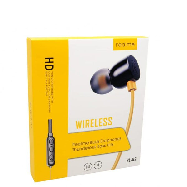 For Realme Buds Wireless Neckband Bluetooth Earphones