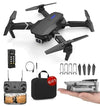 Drone 4K HD Camera Foldable Drone with GPS, Auto Return, One-Touch Take-off/Landing, for Adults