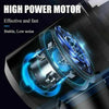 3 IN1 Portable Car Vacuum Cleaner with Blower, USB Rechargeable Wireless Handheld, Traveling, Camping, Reusable