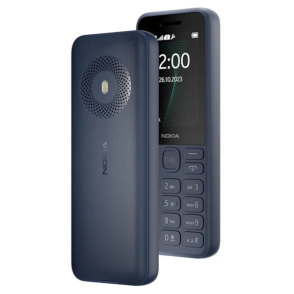 Nokia 130 Dual Sim, Music Player, Wireless FM Radio and Dedicated Buttons(Dark Blue)