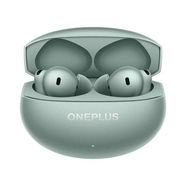 OnePlus Buds 4 TWS Earbuds with Upto 55dB Real-time ANC, Adaptive Mode, Dual Drivers and DACs, 3D Audio, Dual-Device connectivity, 47ms Low Latency, Storm Gray