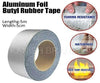 Waterproof Repair Tape for Pipe Leakage Roof Water Leakage Solution Aluminium Foil Tape Waterproof Adhesive Sealing Butyl Rubber Tape for Surface Crack (5M X 5CM)