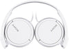 Sony MDR-ZX110A Wired On Ear Headphone without Mic (White)