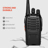 Walkie Talkie for Kids Light Weight with Rechargeable Battery - 2 Way Radio Fun and - Set of 2 - Black Playtime Adventure for Kids and All Ages