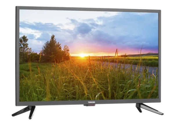TOSHIBA LED TV 24 Inch HD With 2 HDMI and 2 USB Inputs 24S1800EA