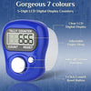 Naam Jap Counter | Mini Digital Tally Counter Finger Ring | Electronic Chanting Count Machine for Mantra Jap, Meditation, Prayer & Cricket Umpire | Digital Counting Device (Color May Vary)