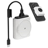 Portronics Moji 10K Smallest Wireless 10000Mah Fast Charging Power Bank with Detachable USB Type-C Cable, Strong Magnet, 20W Wired Output, for iPhone 12 & Above, Android & All Qi Enabled Devices
