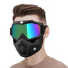 Bike Riding Goggle Mask Anti Scratch UV Protective Open Face & Eyewear Windproof Dirt Shield Adjustable Strap Soft Foam Padded Detachable for Cycling Bike Off Road Racing Riding Unisex
