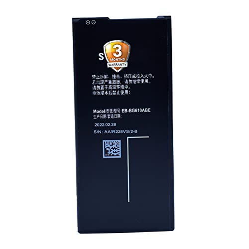 (100% Care OG) J7 Prime Mobile Battery Compatible For Samsung Galaxy J7 MAX / ON7-2016 / J4 PLUS / J6 PLUS / J4+ / J6+ / EB-BG610ABE SM-G615F Galaxy On Nxt SM-G610F SM-G615F Galaxy On Nxt SM-G610F ON MAX- 3300mAh with Warranty