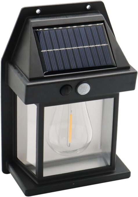 Solar Interaction Wall Light 3 Modes LED Solar Security Lights Wireless IP65 Waterproof Motion Lights Wall Lights Outdoor Lights-1 PIC