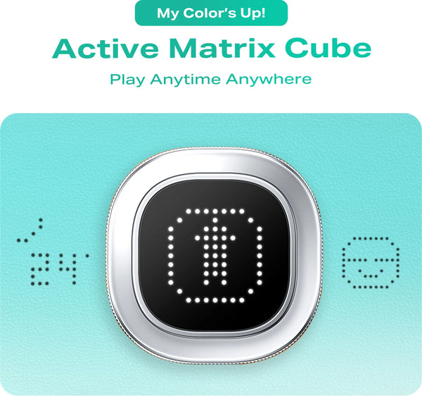 Close-up of Infinix Hot 70 Pro 5G Active Matrix Cube rear display