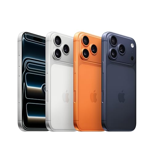 Apple iPhone 17 Pro Cosmic Orange display view