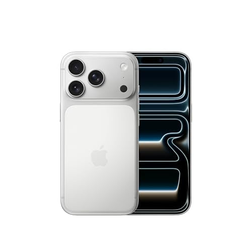 Apple iPhone 17 Pro Silver front and back view