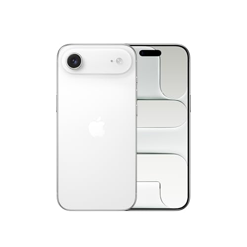 Apple iPhone Air Cloud White front and back view