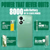 POCO M8 Power 5G Green with 8000mAh battery, 45W fast charging and reverse charging