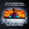 POCO X7 Pro 5G 6.67-inch AMOLED display with 68.7 billion colours and 3200-nit peak brightness