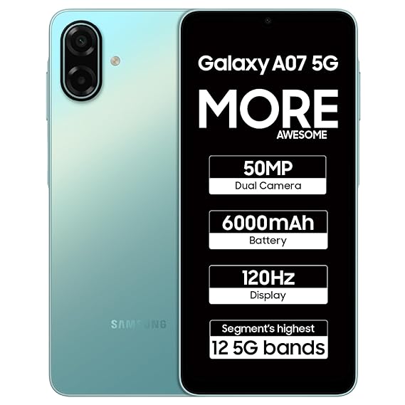 Samsung Galaxy A07 5G Light Green - Parvez Mobile Master