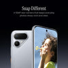 TECNO POVA Curve 2 5G 50MP rear camera feature shown with a portrait photo