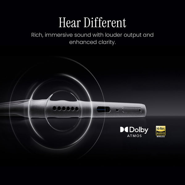 TECNO POVA Curve 2 5G Dolby Atmos and Hi-Res Audio speaker feature graphic