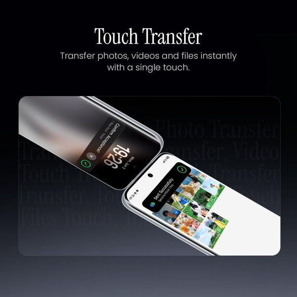 TECNO POVA Curve 2 5G Touch Transfer feature for sharing photos, videos and files