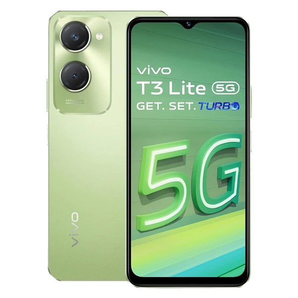 Vivo T3 Lite 5G (6 GB RAM, 128 GB , Vibrant Green)