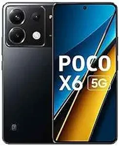 POCO X6 5G (Mirror Black, 12 GB RAM 256 GB Storage)