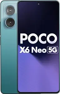 POCO X6 Neo 5G (Horizon Blue, 8GB RAM, 128GB Storage)