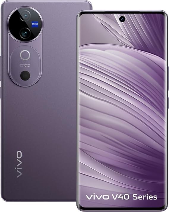 Vivo V40 5G (Lotus Purple, 8GB RAM, 128 GB)