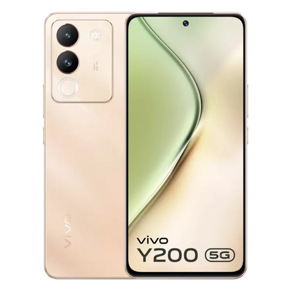 Vivo Y200 5G 256 GB, 8 GB RAM, Desert Gold, Mobile Phone