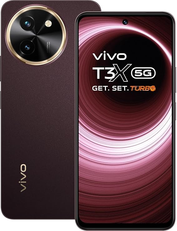 Vivo T3x 5G (128 GB, 8 GB RAM , Crimson Bliss)