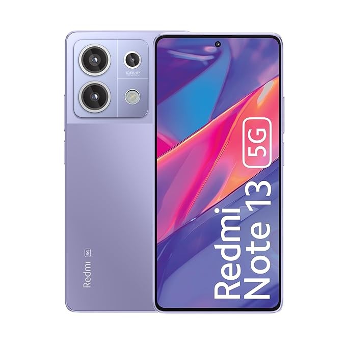 Redmi Note 13 5G (Chromatic Purple, 6GB RAM, 128GB Storage)